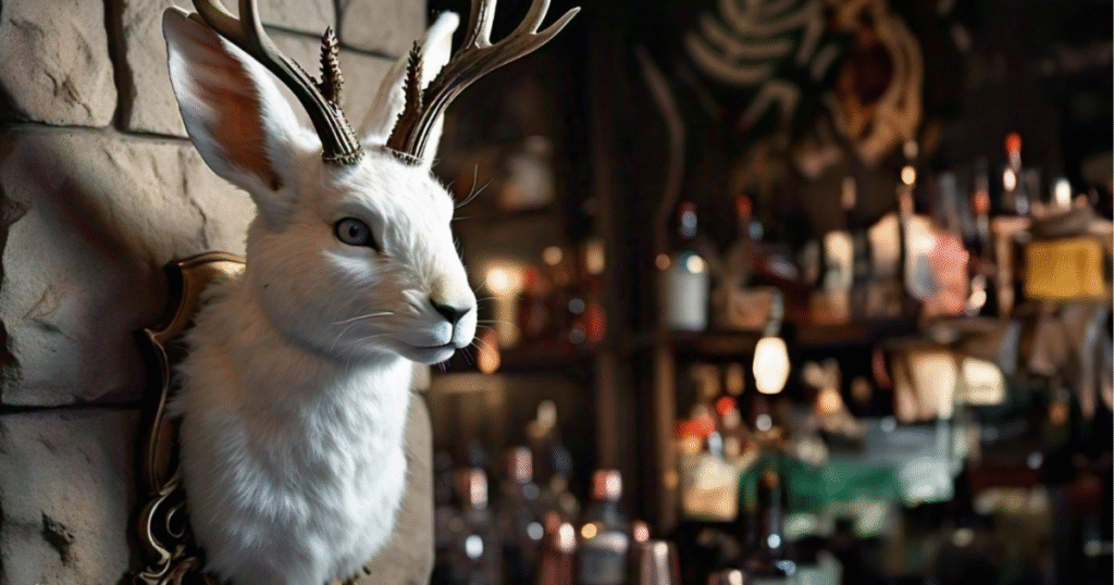 Taxidermy White Jackalope Ottawa