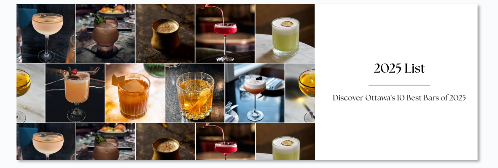 ottawa 10 best bars 2025 list
