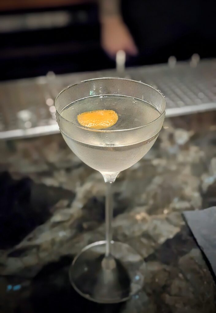 Martini at Bar Ocelli