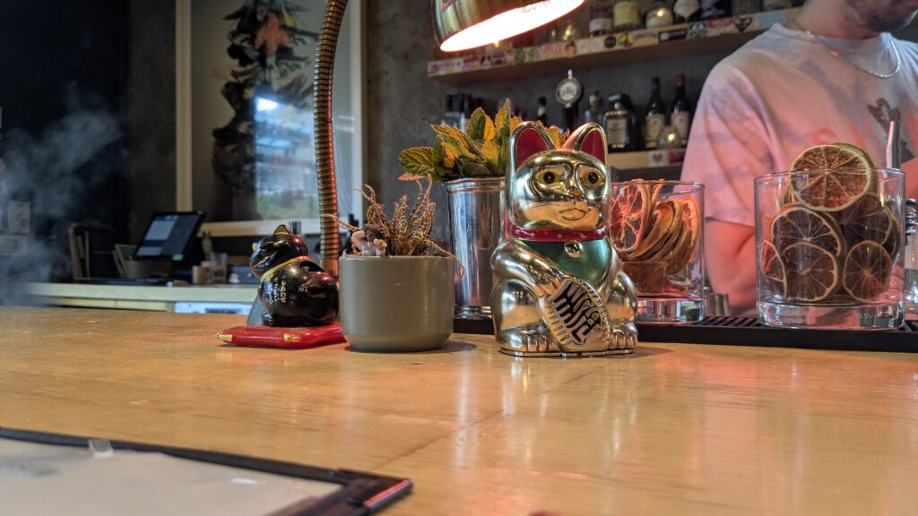 the bar at Datsun Ottawa