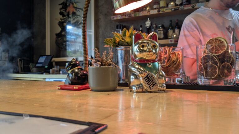 the bar at Datsun Ottawa