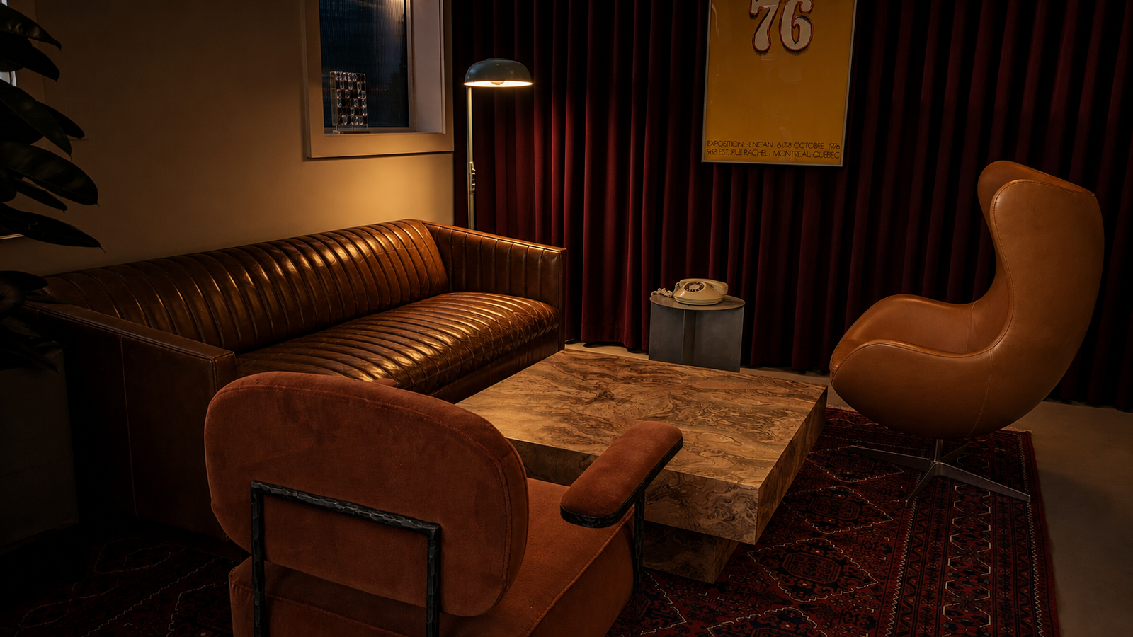 Sofa and Armchairs