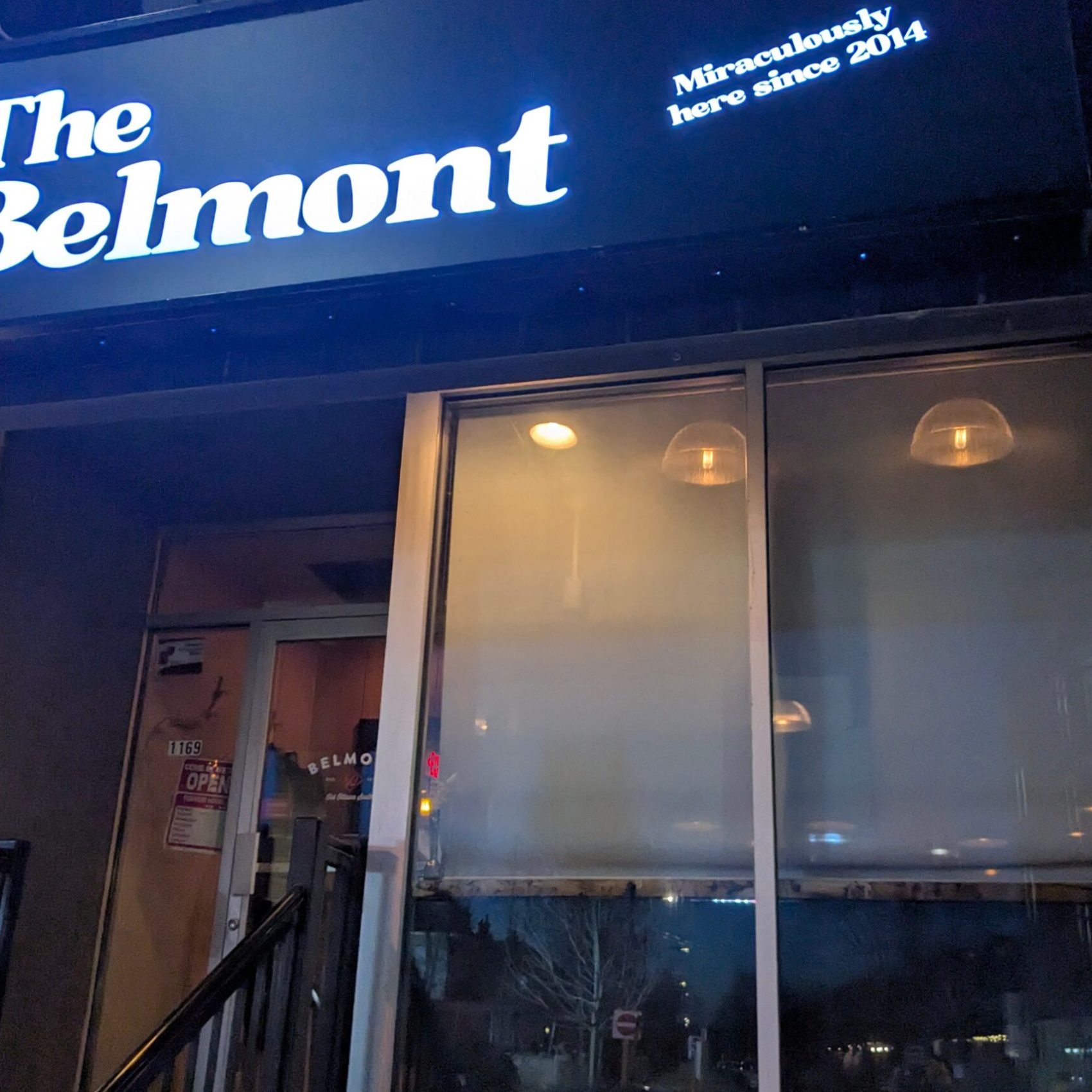 belmont front